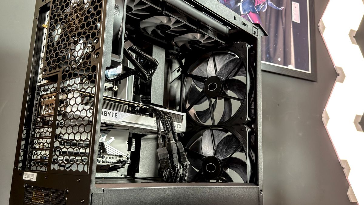A Cooler Master HAF II 500 case as I build a PC into it.