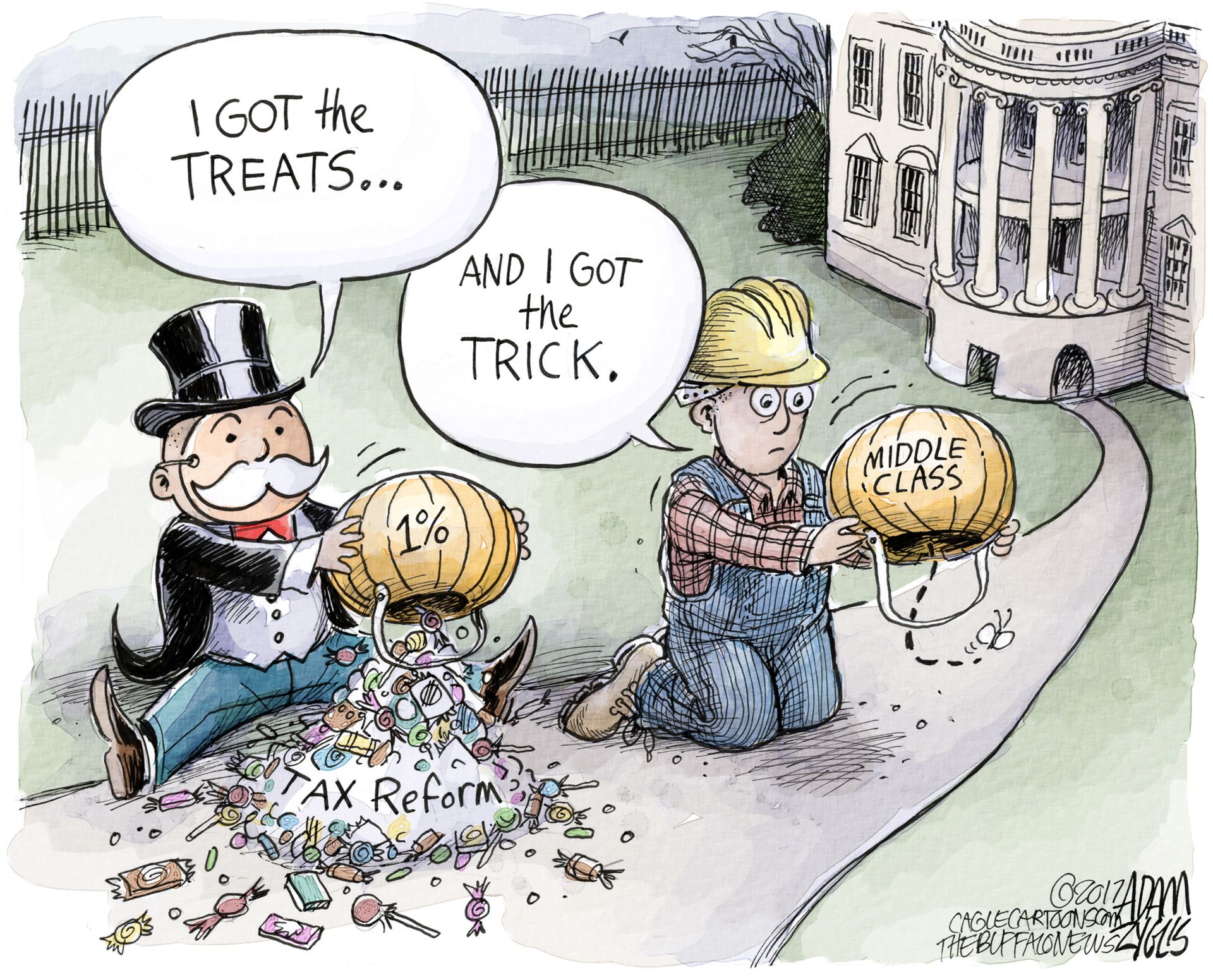 9 hilarious Halloweenthemed political cartoons The Week