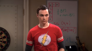 jim parsons as sheldon cooper on the big bang theory