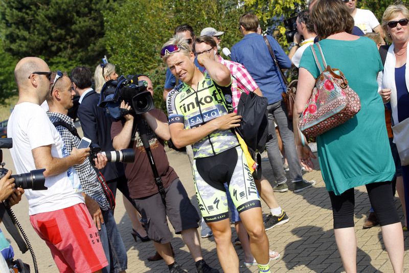 Michael Valgren ready for a ride