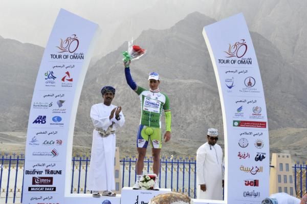 Peter Sagan on the podium