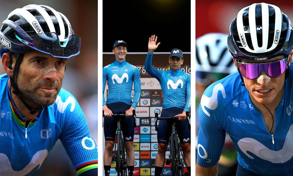 Alejandro Valverde, Matteo Jorgenson, Einer Augosto Rubio and Enric Mas return to Movistar in 2022