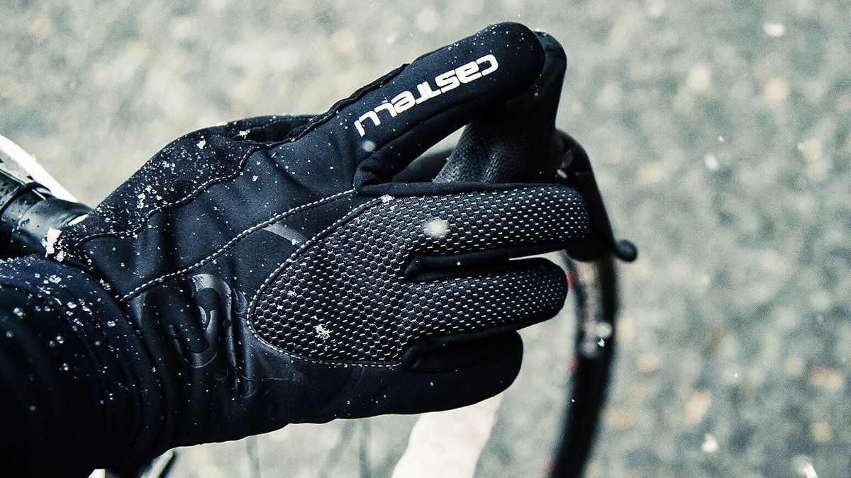 INBIKE Mens Winter Cold Weather Thermal Windproof Gel Full Finger Bike Gloves