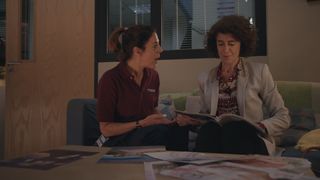 Rosa confronts her mum about her lies to David