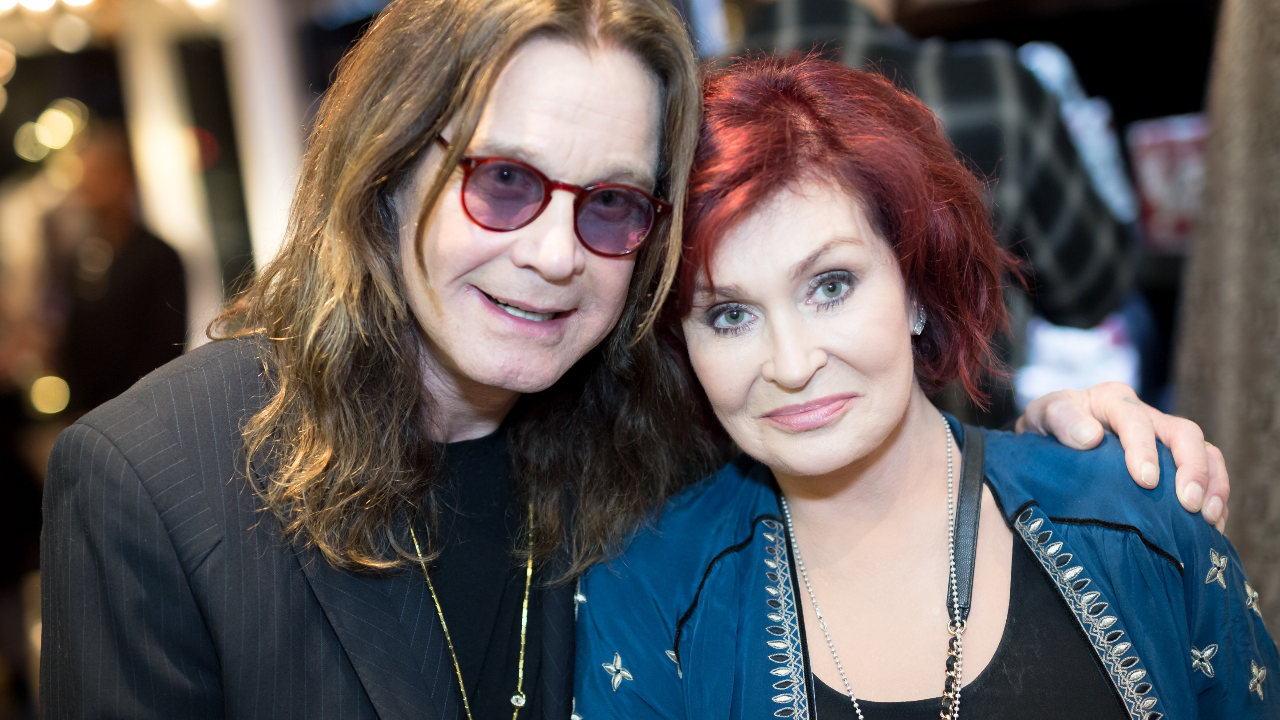 Ozzy Osbourne and Sharon Osbourne in 2017