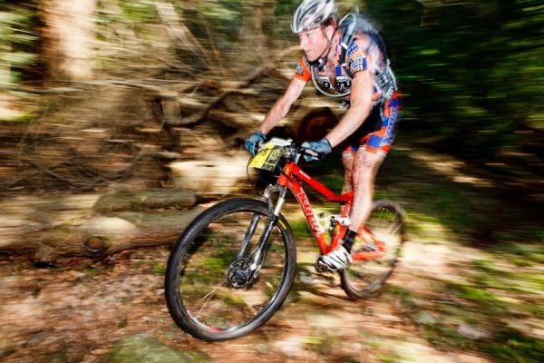 Stage winner Sneddon seems to be finding the PA trails to his liking.