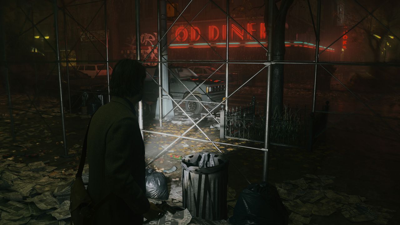 Alan Wake 2 image fidelity comparison screenshots
