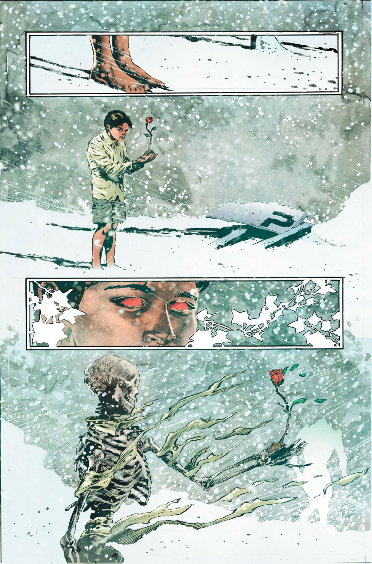 The Swamp Thing #11 page
