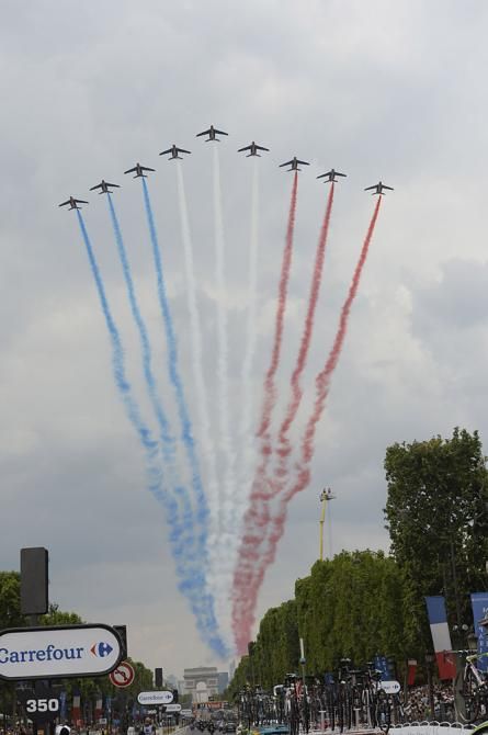 A festive atmosphere in France