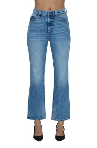 Ally Crop Flare Jeans