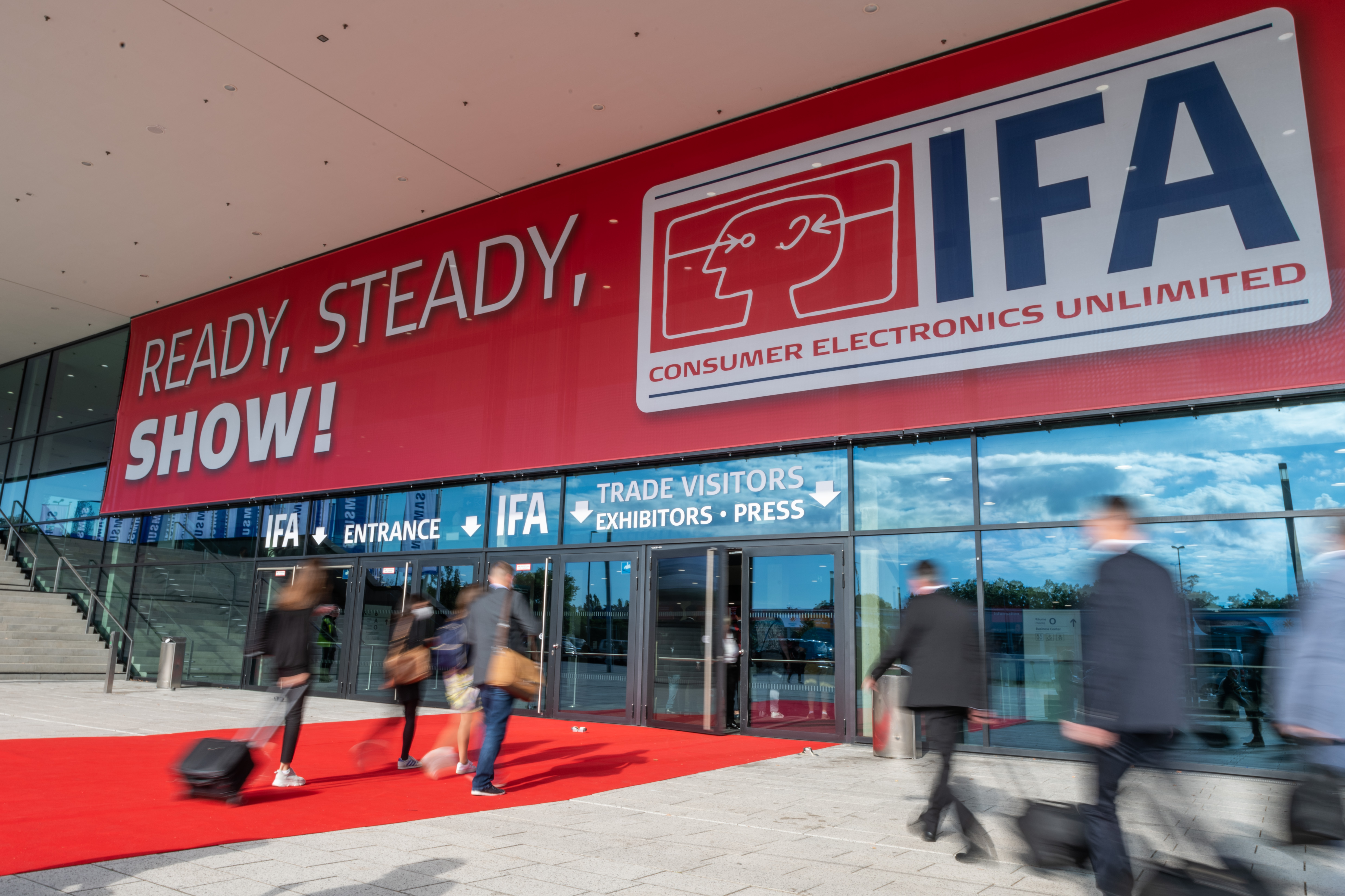The outside of the IFA 2023 trade show