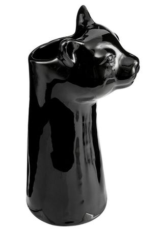 poundland panther vase