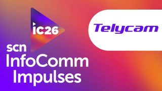 The SCN InfoComm 2026 Impulses banner with Telycam logo. 