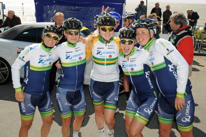 Orica AIS at the start of stage 3