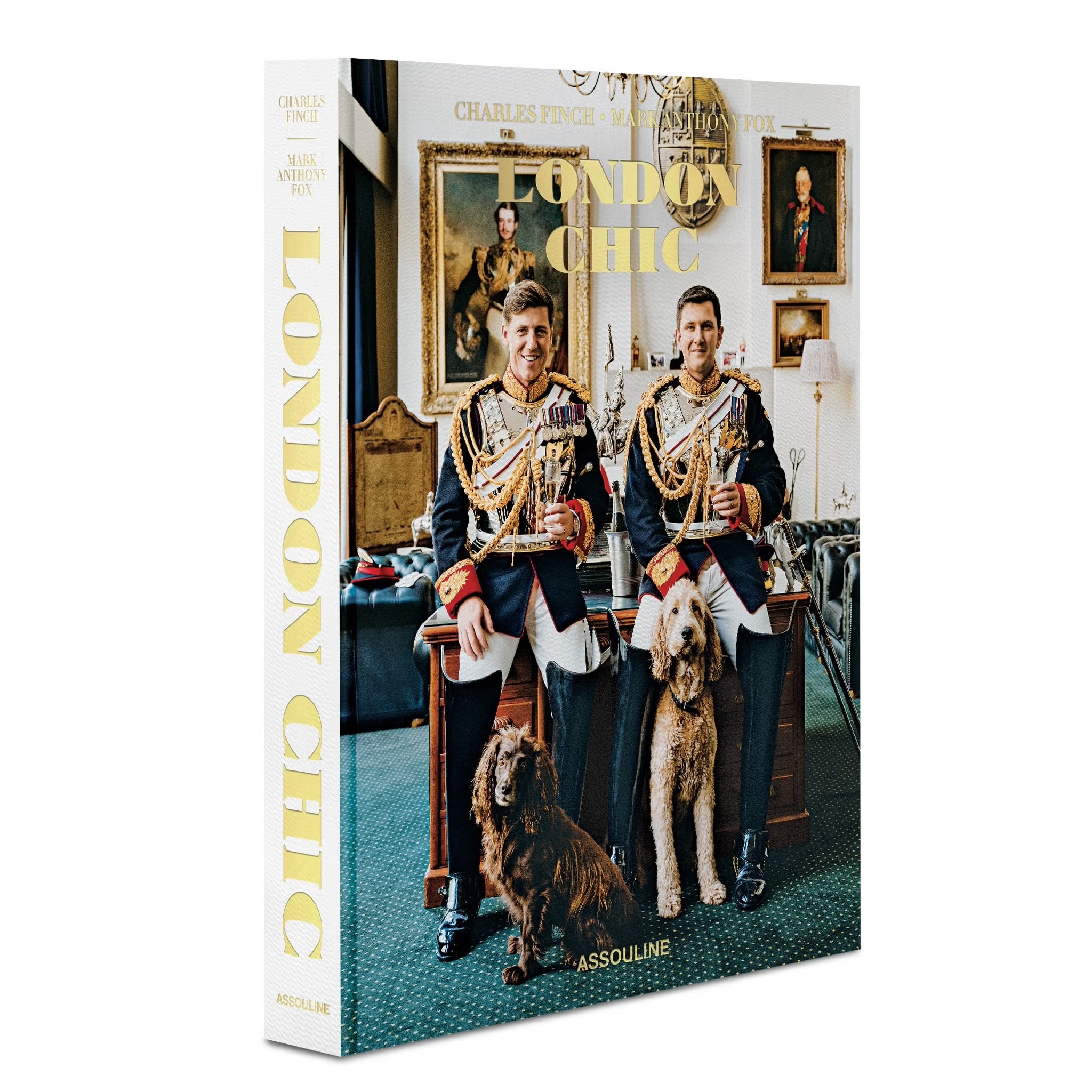 London Chic book jacket in 3D