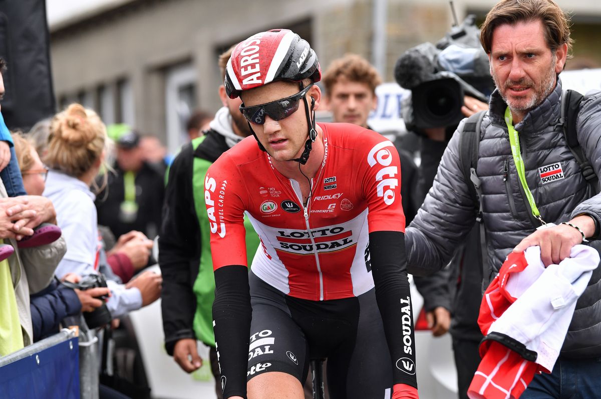 Stage winner Tim Wellens (Lotto Soudal)