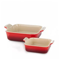 Stoneware Set of 2 Heritage Square Baking Dishes:was £70 now £39.96 at QVC UK (save £30)