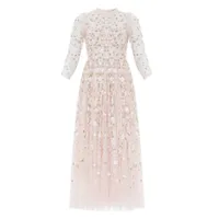 Camellia Ditsy Ankle Gown, £575 | Needle &amp; Thread