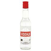spray bottle with cleaner and water with vodka