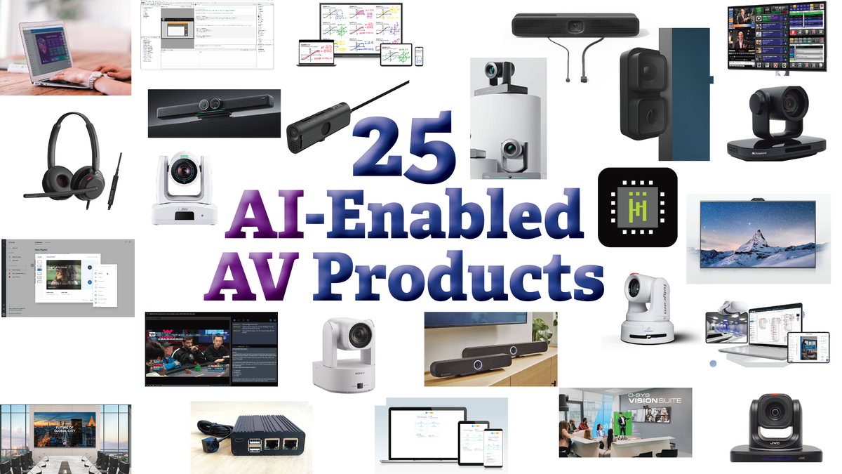 25 AI AV Products