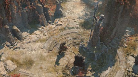 Diablo 4 The Path of Riddles - Rathma Statue