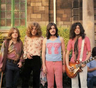 Led Zeppelin at the Bath International Music Festival, 1969