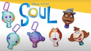 The Soul Happy Meal toy collection.