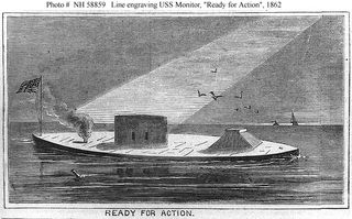 USS monitor civil war ship