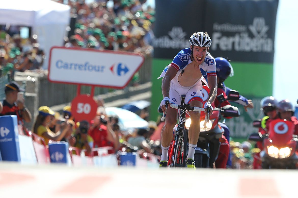 Alexandre Geniez FDJ) wins on Mirador de &Eacute;zaro