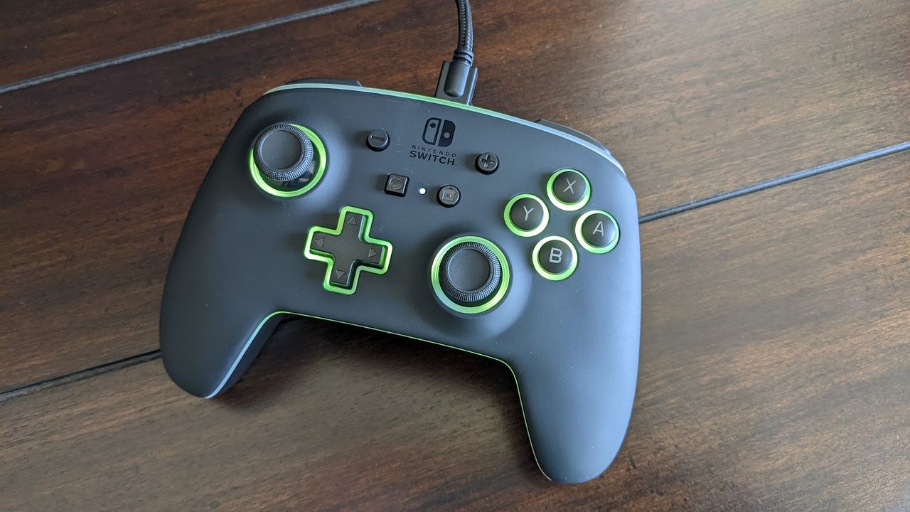 Powera Spectra Wired Controller Lights Lime