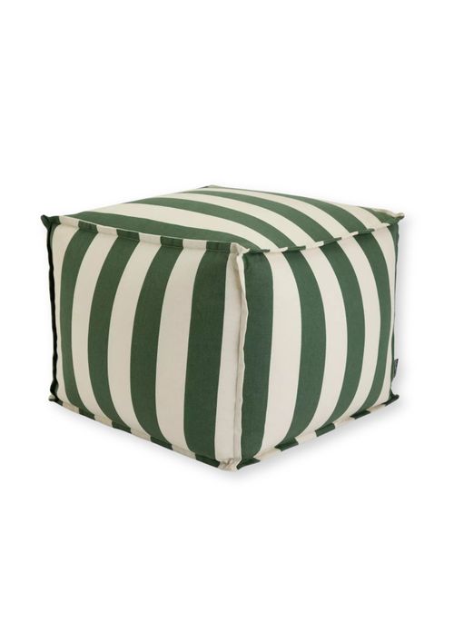 Habitat Stripe Outdoor Pouffe Cushion