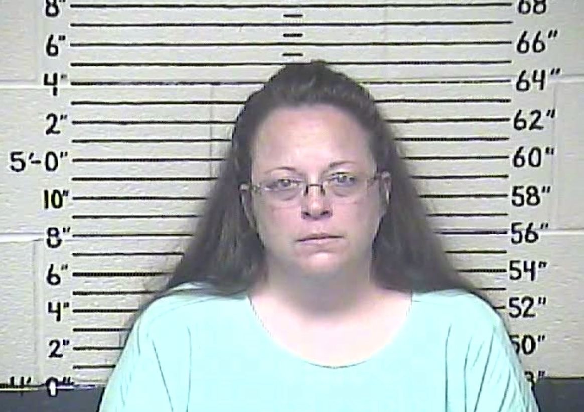 Kim Davis goes to jail.