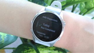 Garmin Fenix 7 watch on woman's wrist