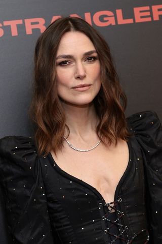 keira knightly with a bob haircut