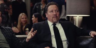 Jon Favreau in suit as Happy Hogan