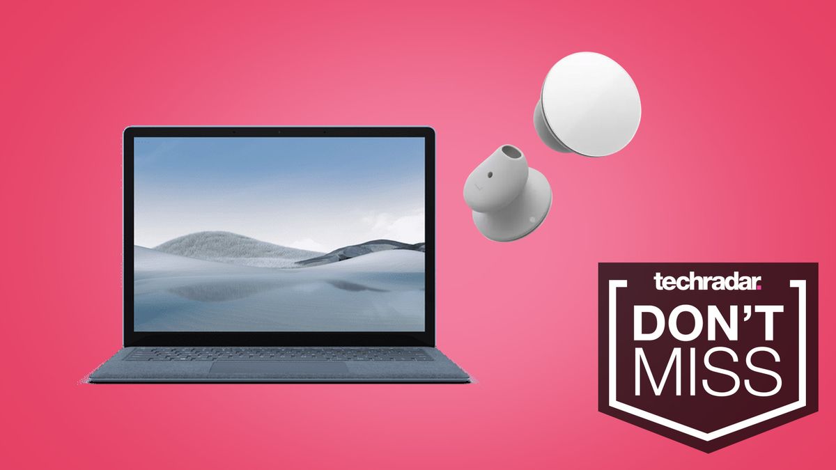 Surface Laptop 4 deals sales price earbuds