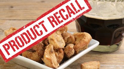 Pork scratchings recall