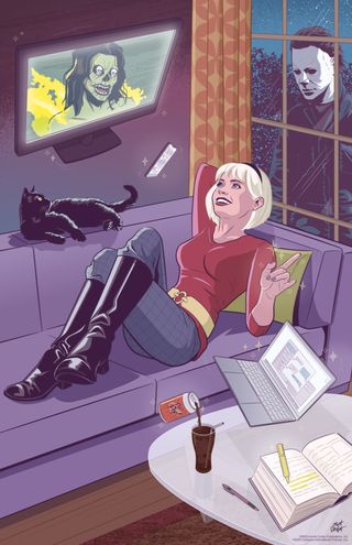 Archie x Halloween art print