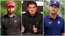 Jon Rahm, Scott O'Neil and Bryson DeChambeau