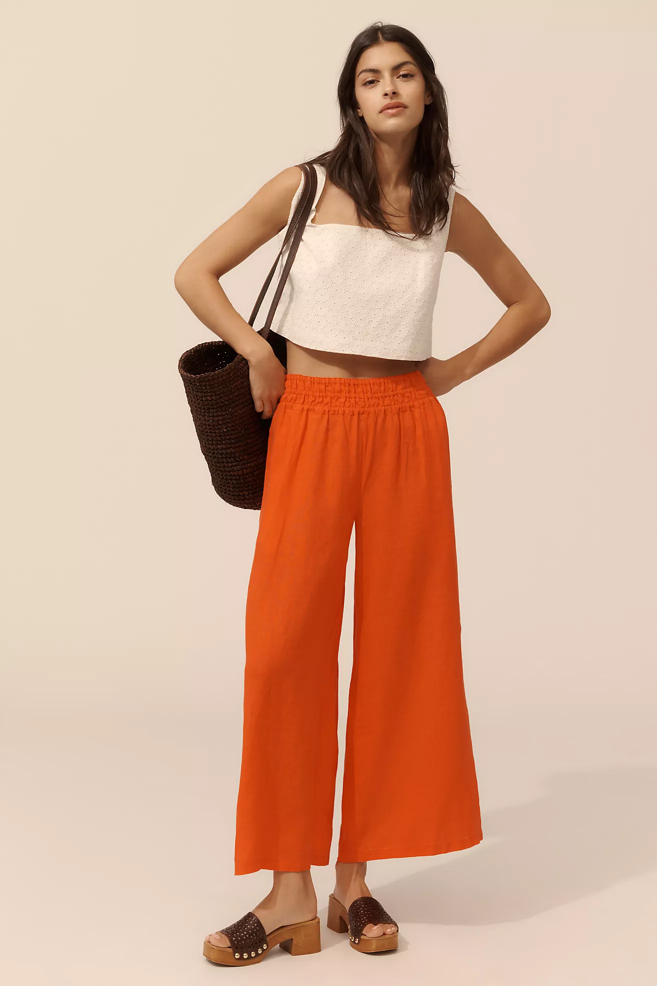 Somerset linen trousers