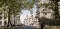 The OWO view from Horseguards Parade. Credit: Grain London