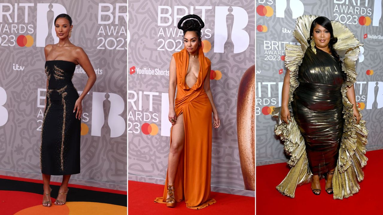 brit awards red carpet