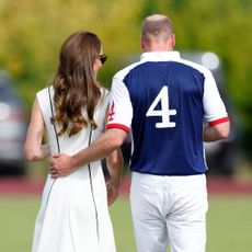 The Prince and Princess of Wales attend the Royal Charity Polo Cup in 2022