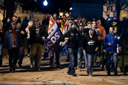 Pro-Trump protesters in Washington, D.C.