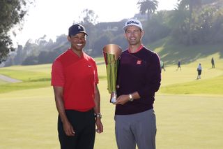 Scott and Tiger in 2020