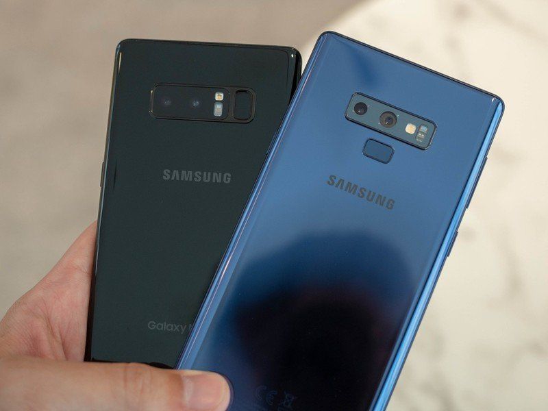 Samsung Galaxy Note 9 vs. Galaxy Note 8