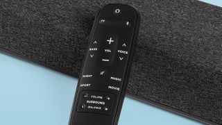Polk Audio React review: remote control