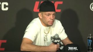Nate Diaz at UFC press conference