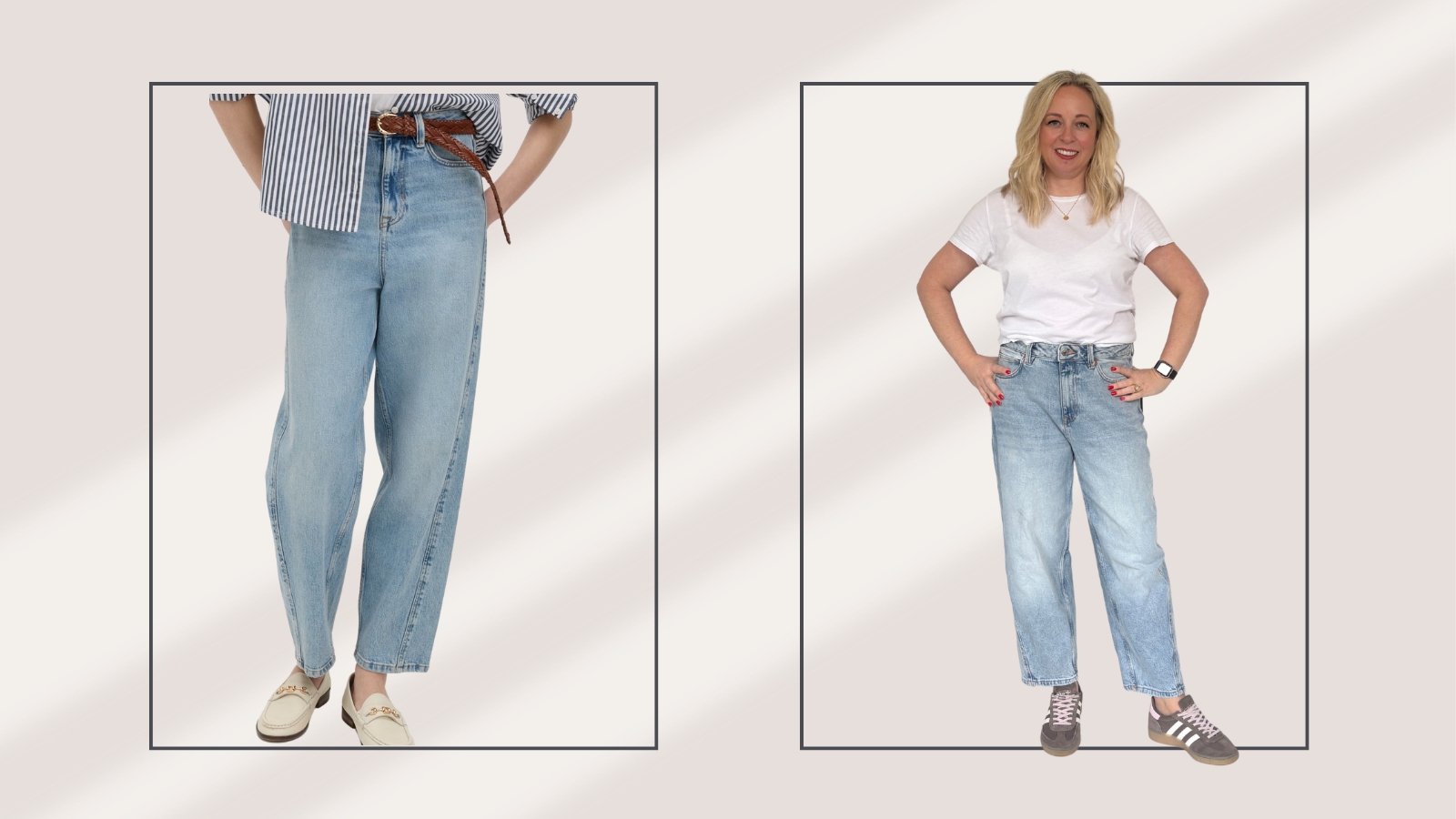 Antonia Kraskowski wearing M&amp;amp;S jeans