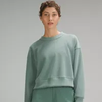 Softstreme Perfectly Oversized Cropped Crew: was $118 now $79 @ lululemon